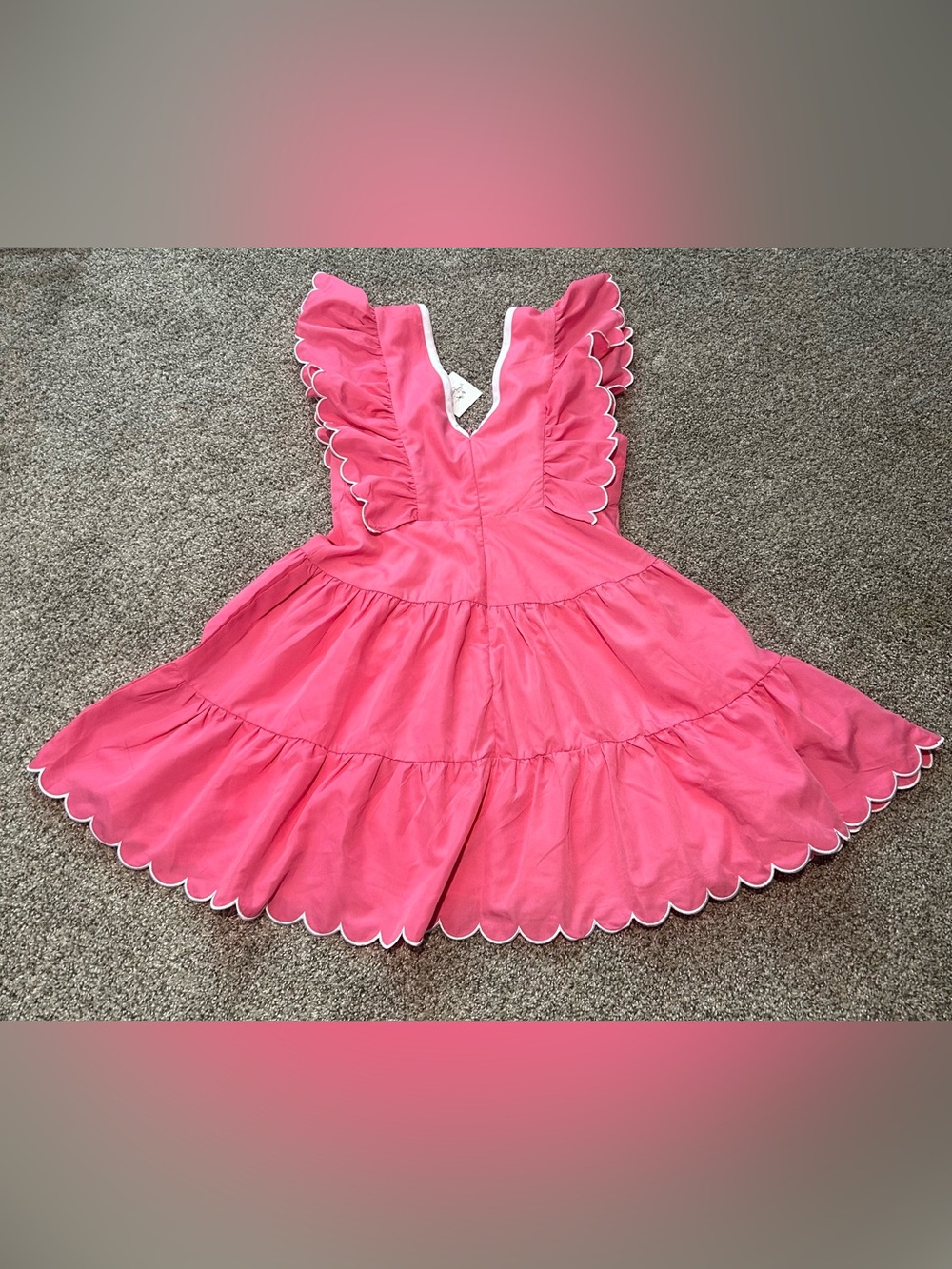 TCEC Boutique Pink May Mini Dress Size Small - Picture 1 of 5